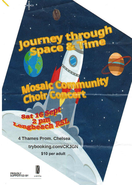 Mosaic Community Choir Journey Through Space & Time
