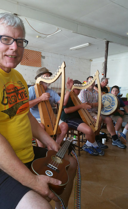 Paul Garner at the Girgarre Music Muster