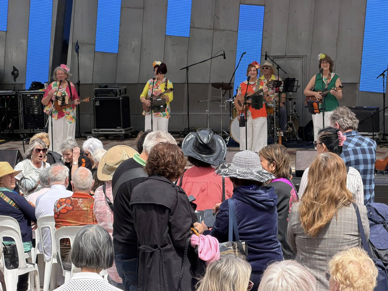 SENIOR'S WEEK CELEBRATION AT FEDERATION SQUARE
