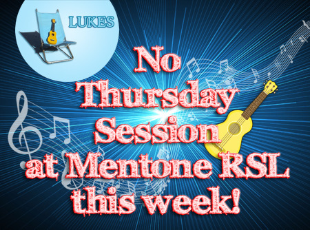 NO LUKES THIS COMING THURSDAY